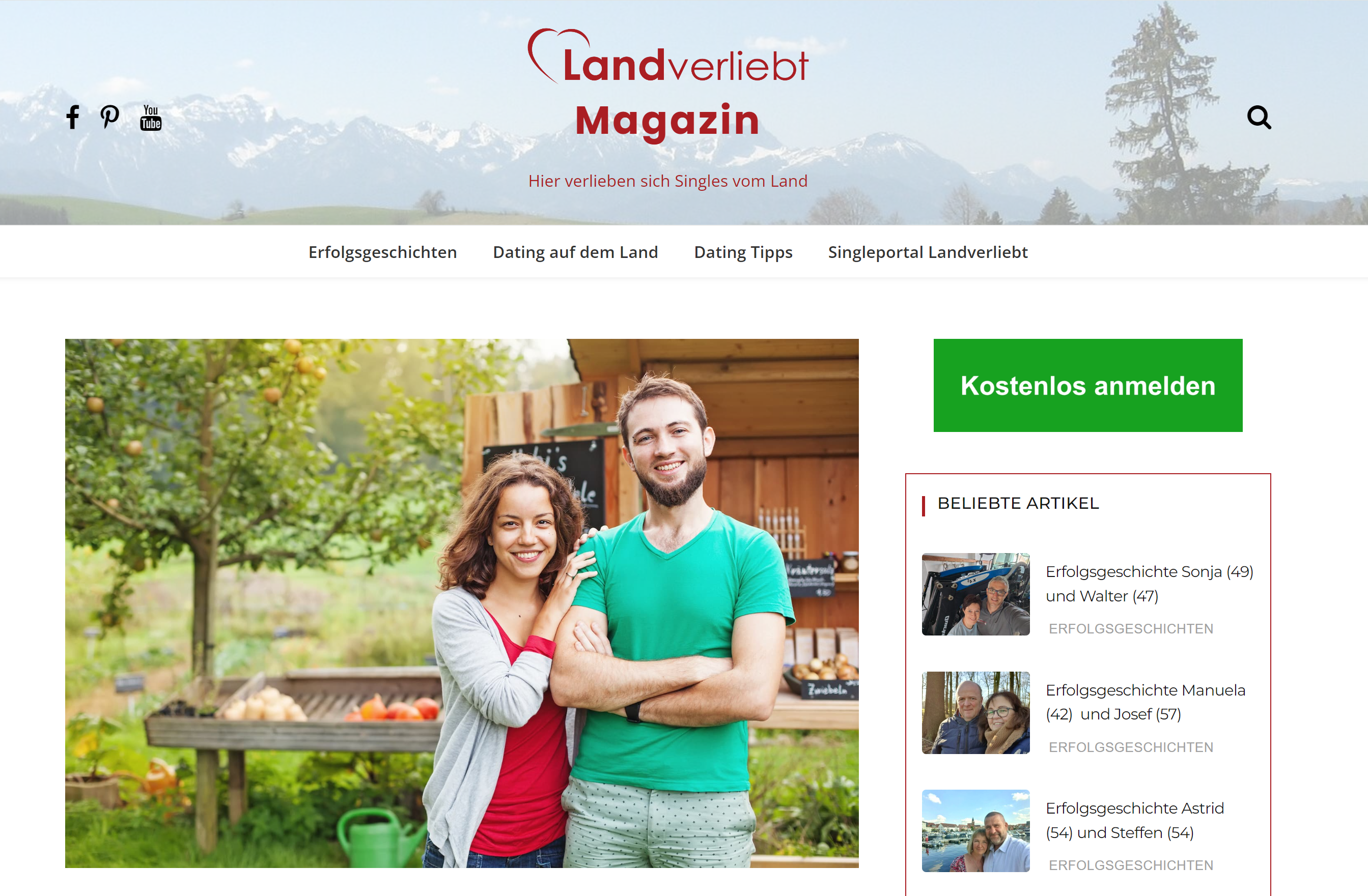 Magazin landverliebt