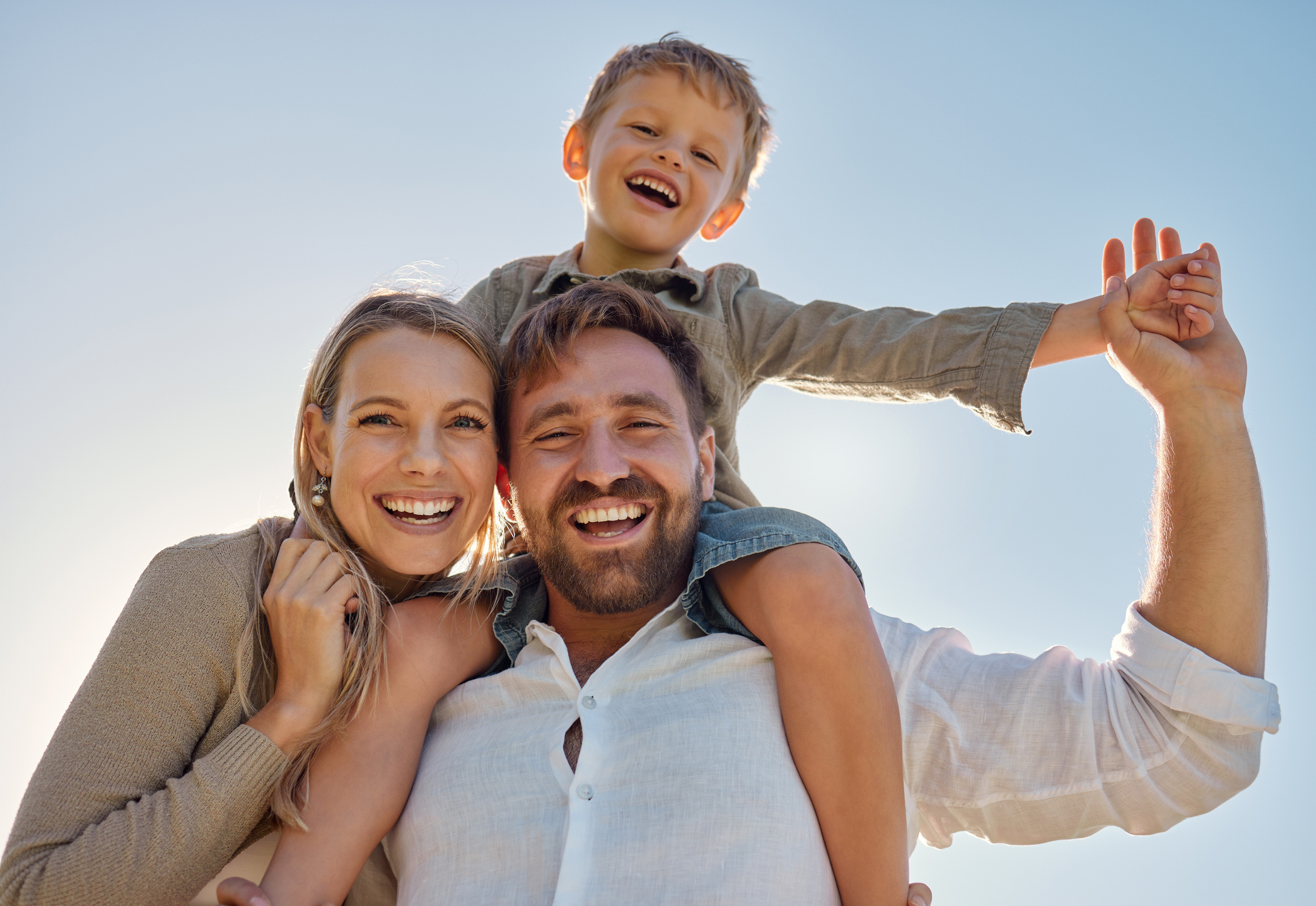 Glückliche Familie